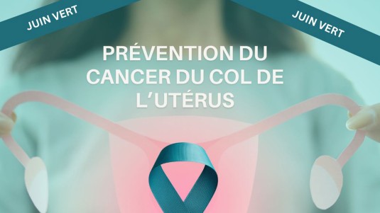 Affiche prévention cancer du col de l'utérus